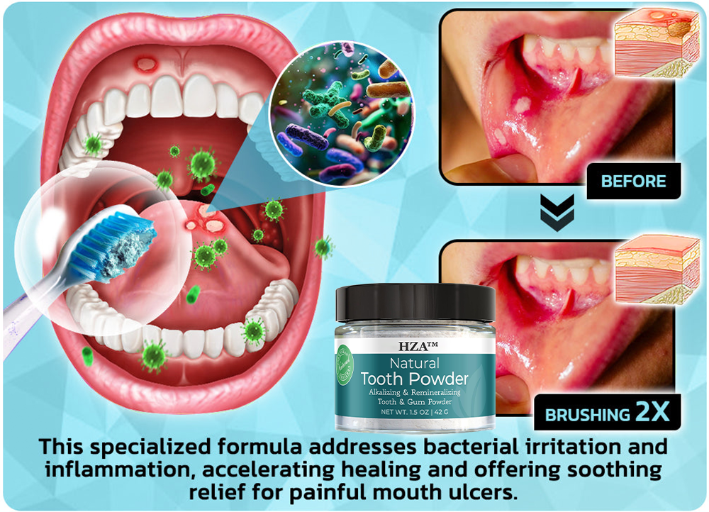 HZA™ Remineralizing Tooth Powder 24 10