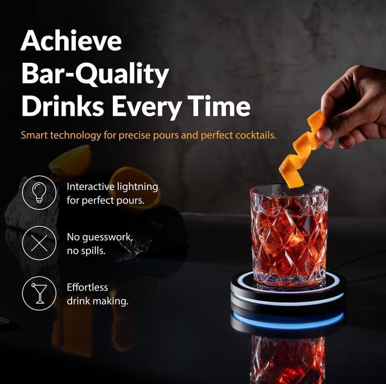 🎉 Holiday Haul Sale – Up to 60% OFF! 🔥 Smart Coaster 2.0 Cocktail Machine with Breathing LED Light — Your Home Smart Mixologist! Grab Yours Now! ✨